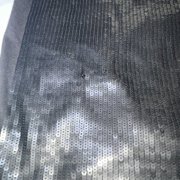 J.Crew Factory Tank Top Sequins Embellishment Cotton Sleeveless Design Black W S - Picture 10 of 10